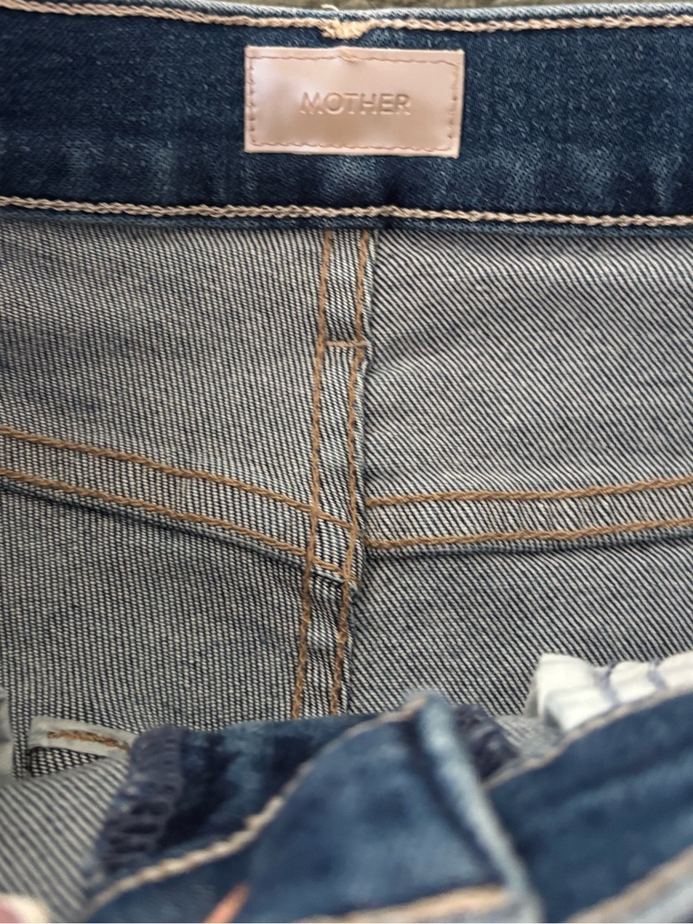MOTHER JEANS The Hustler Ankle Fray size 25 - Picture 7 of 8